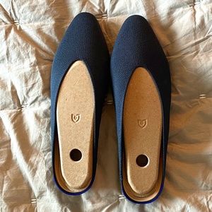 Rothy's Almond Demi in Navy Size 8.5